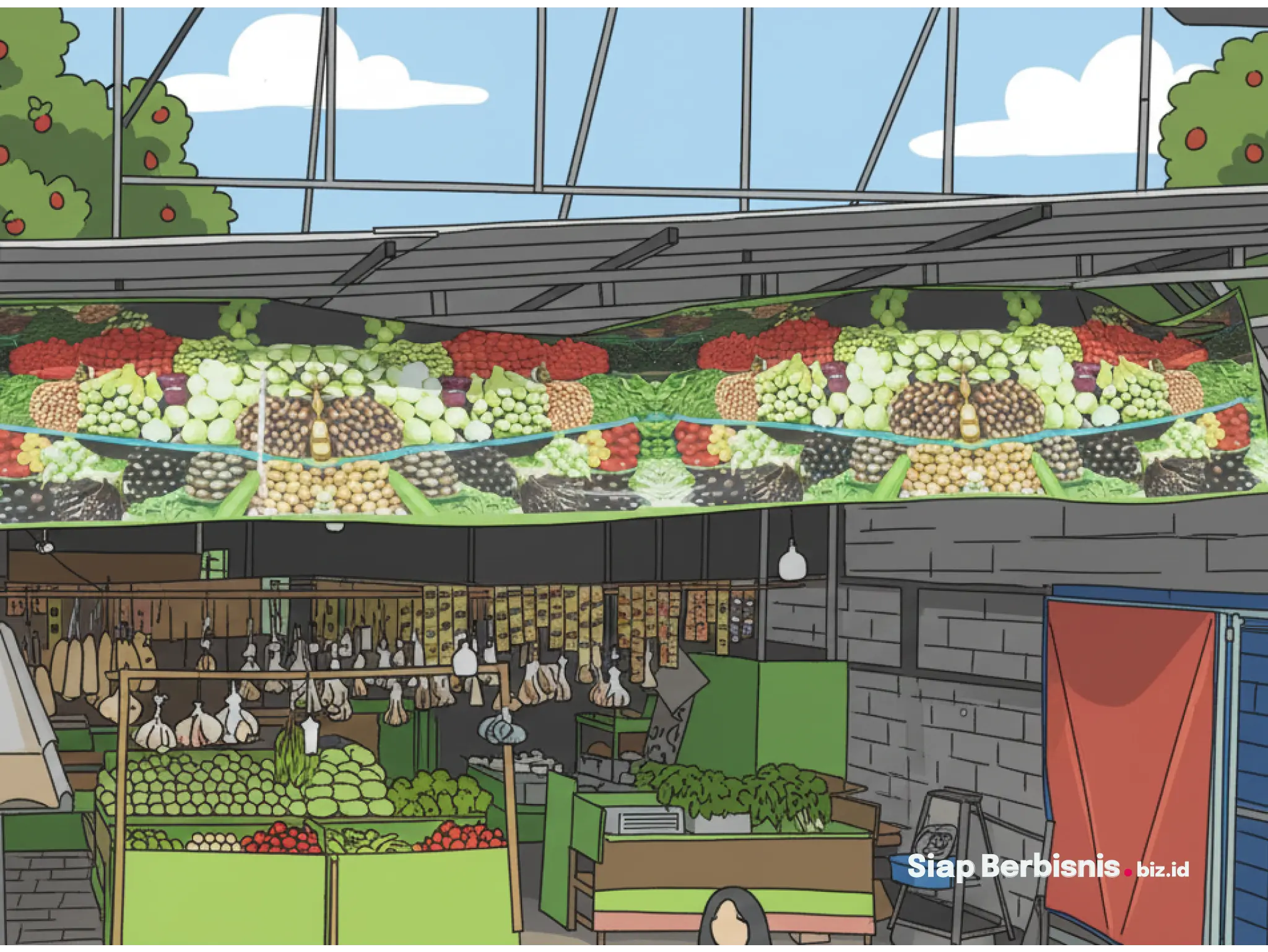 Jualan sayur modal berapa? Pelajari tantangan dan peluang bisnis pasar tradisional/sayuran lokal. Analisis strategi manajemen stok, rantai pasok, dan modernisasi ritel di siapberbisnis.biz.id