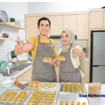 Resep sukses bisnis kue kering rumahan (Nastar, dll.) modal kecil. Pelajari strategi manajemen produksi, penetapan harga, dan pemasaran online di siapberbisnis.biz.id